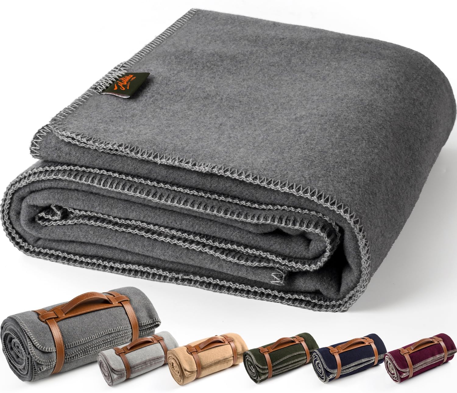 Merino Wool Blend Camping Blanket for Ultimate Outdoor Comfort