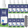 Whiteboard Cleaner Spray 10 Pack 8.5oz with 6 Cloths - Bulk Dry Erase