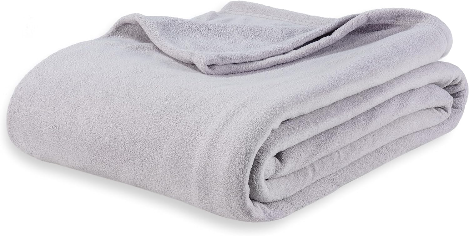 Berkshire Blanket Microfleece King Size Bed Blanket for Comfort