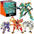 WishaLife Ninja Mech Dragon Robot: Ultimate Building Fun!