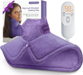 Heating Pad for Neck and Shoulder Pain Relief - Large 17x23in Purple