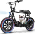Caroma Peak 1200W Electric Scooter with Seat - 20MPH All-Terrain Ride