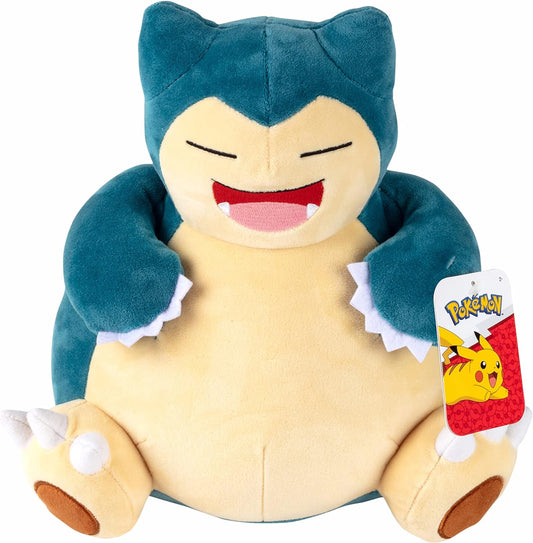 Official Pokemon Snorlax Plush - 12 Soft Stuffed Toy - Easter Basket Gift