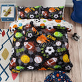 A Nice Night Full Sports Comforter Set - Soft Microfiber Bedding