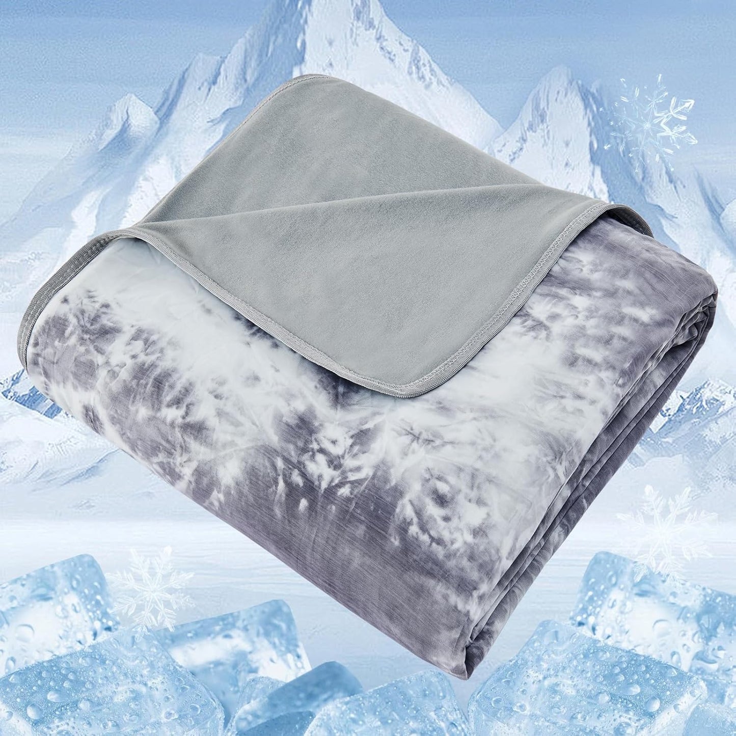 Cooling Blanket Queen Size for Hot Sleepers, Lightweight & Soft