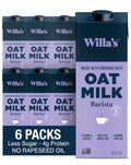 Barista Oat Milk Unsweetened - Creamy Shelf Stable Oatmilk