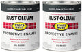 Rust-Oleum Stops Rust Brush On Paint Quart - Gloss Charcoal Gray