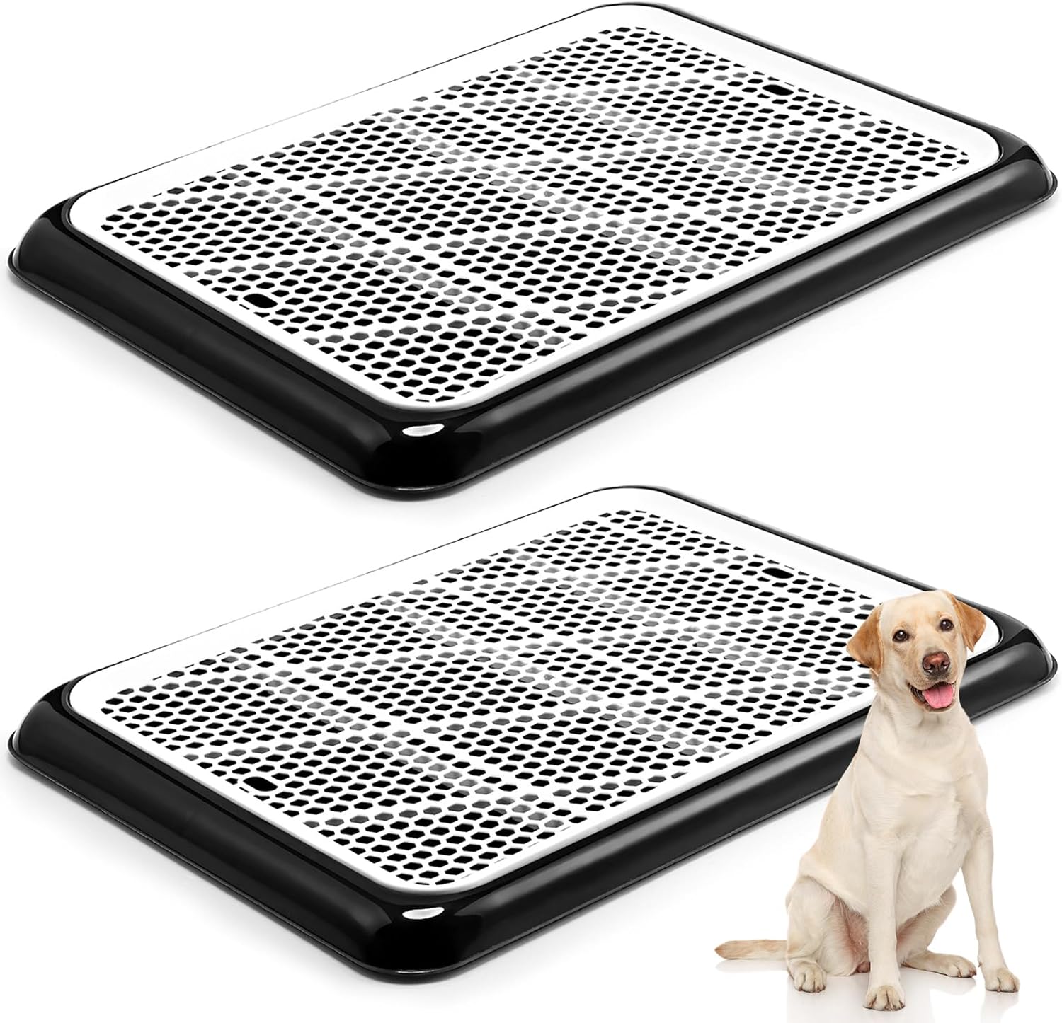 Mifoci Dog Pee Pad Holder for Easy Indoor Outdoor Potty Training