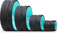 4 Pack Back Roller Yoga Wheel for Back Pain Relief - Deep Stretch