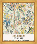 GULETHUN 20x24 Frame Transitional Modern Design - Rustic Gold Poster