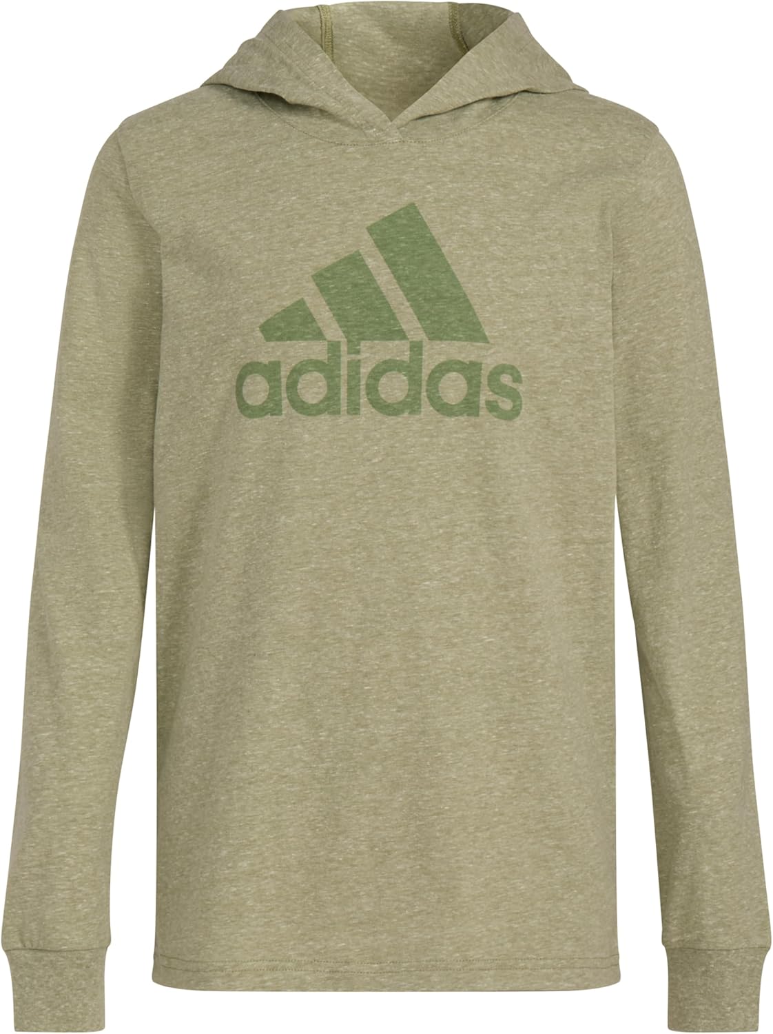 adidas Boys' Logo Hooded Tee - Comfortable Cotton
