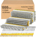 21 Degree Framing Nails, 2-1/2 in x 0.120 in - Galvanized Ring Shank