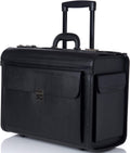 Alpine Swiss Rolling Laptop Briefcase on Wheels for Lawyers