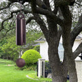 Deep Tone Wind Chimes for Outside Bronze Finish - 24in Serenity Bell