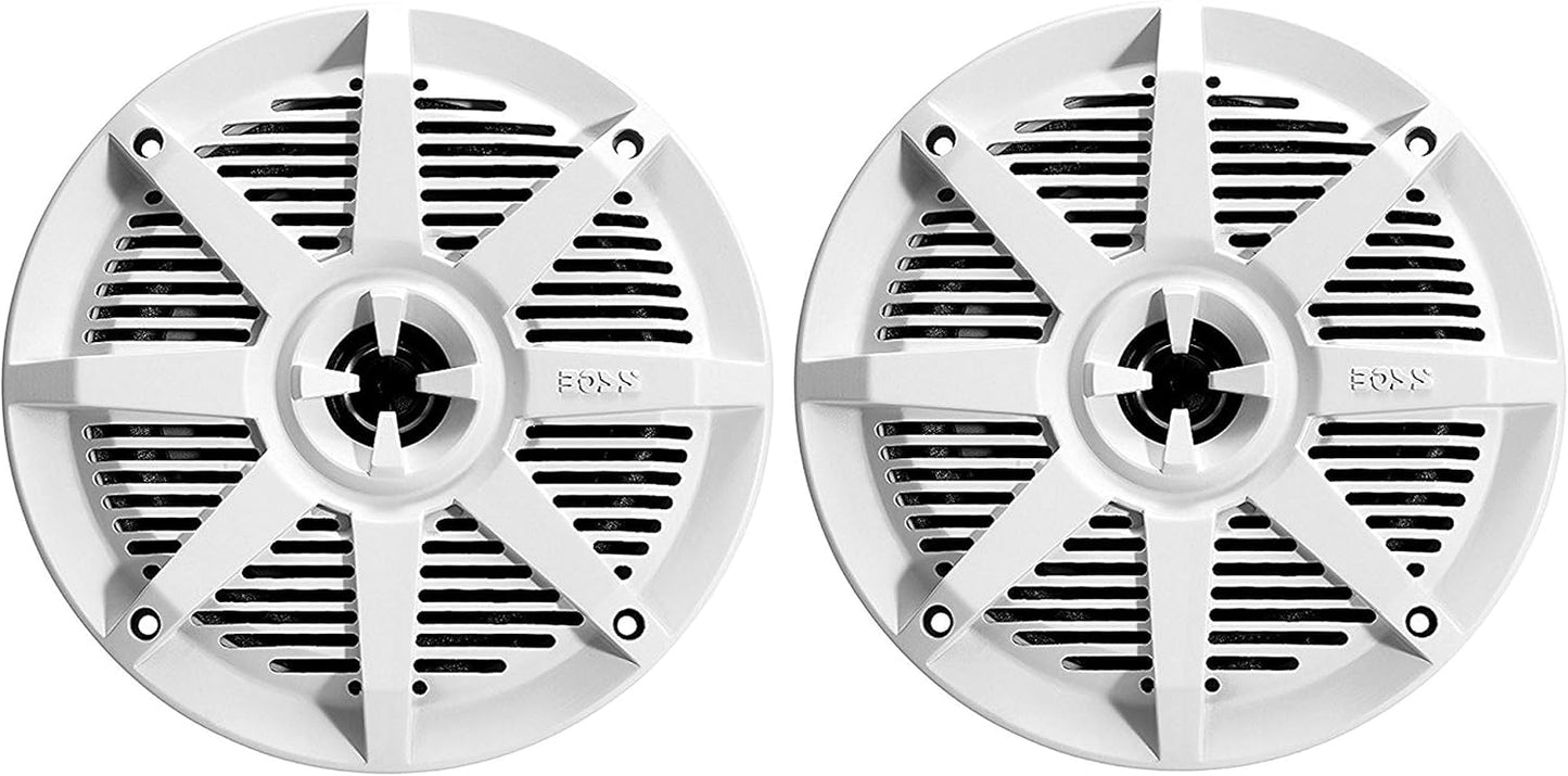 Waterproof Marine Speakers - 150W Full Range Stereo