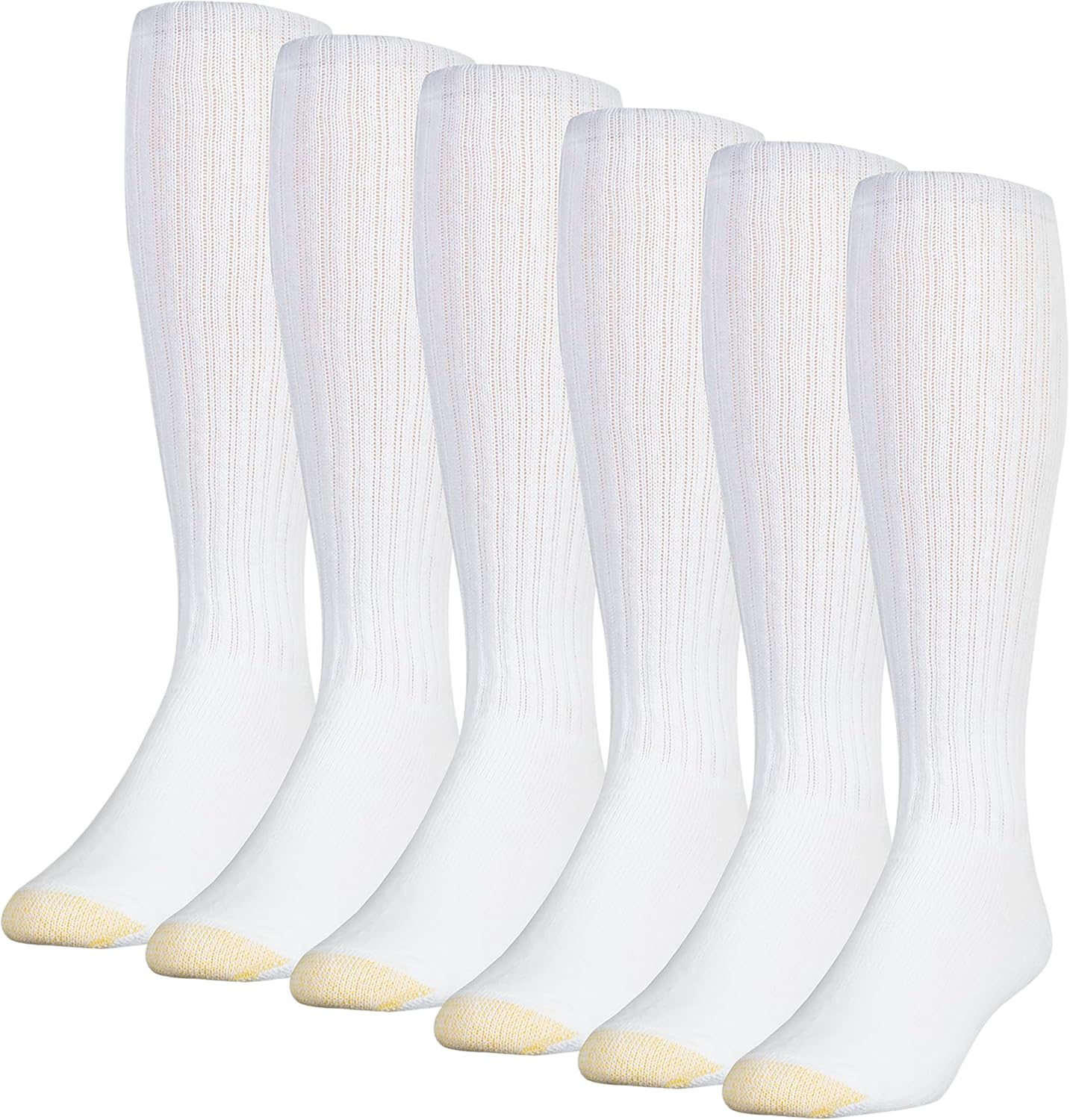 GOLDTOE Men's Ultra Tec Performance Over-The-Calf Athletic Socks