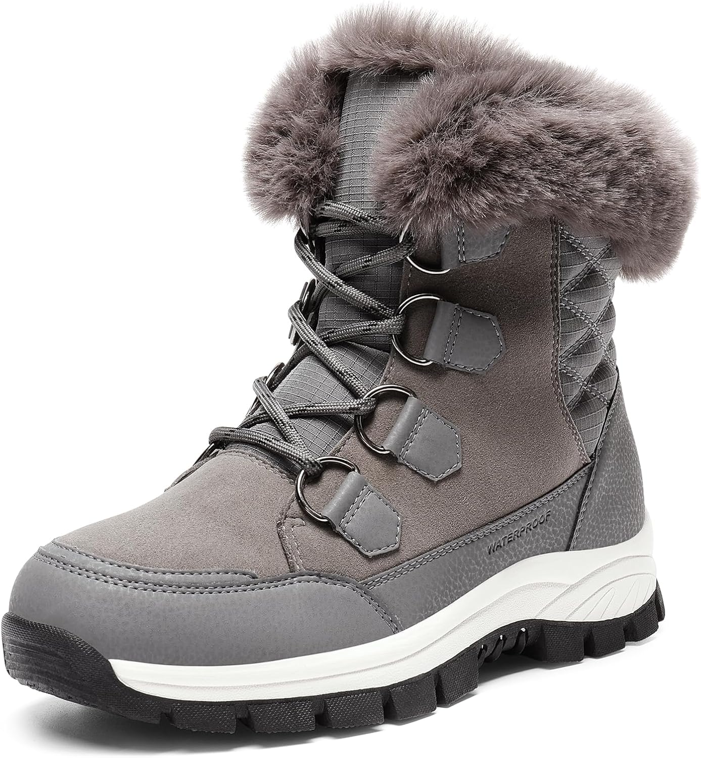 DREAM PAIRS Waterproof Snow Boots for Women - Cozy & Stylish