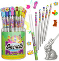 Spring Smencils Cylinder HB No.2 Scented Pencils 50 Count - Fun