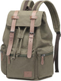 Vintage Canvas Backpack for Men & Women - Durable Daypack