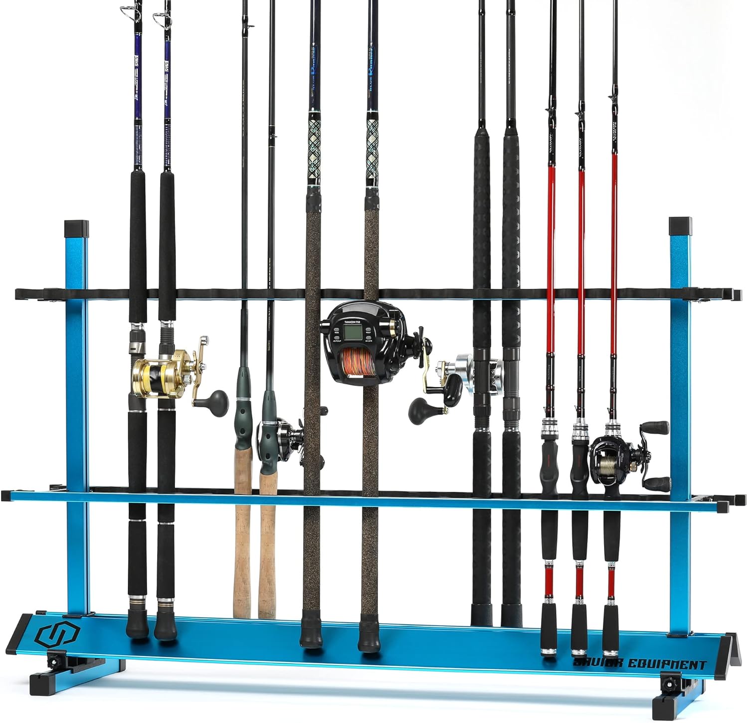 Space-Saving Fishing Rod Holder by Savior Equipment