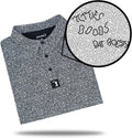 Humorous UPF 50 Golf Polo Shirts for Men's Leisure