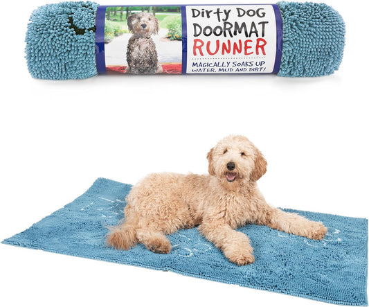 Dog Gone Smart Dirty Dog Doormat - Super Absorbent Rug for Pets