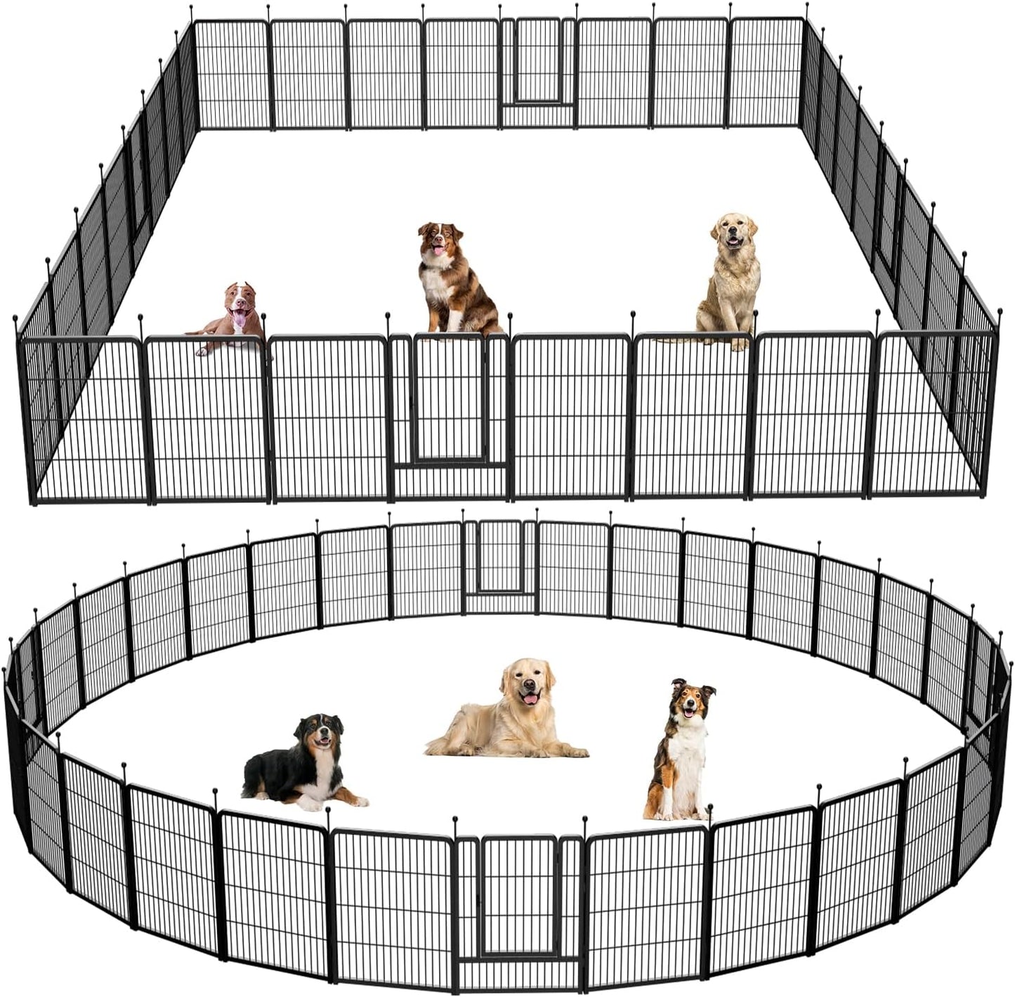 Portable Outdoor Dog Playpen for Large Medium Small Dogs