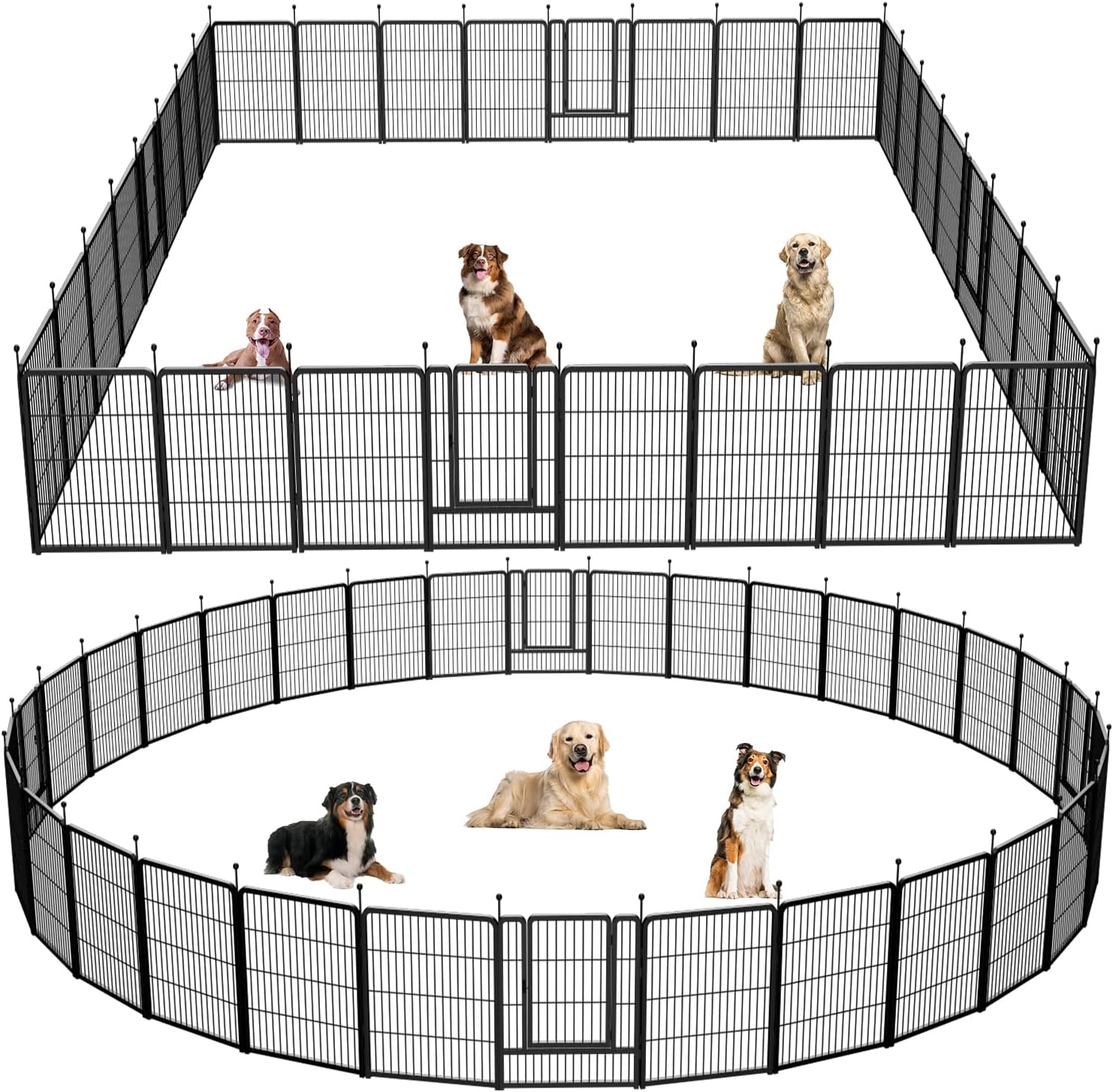 Portable Outdoor Dog Playpen for Large Medium Small Dogs