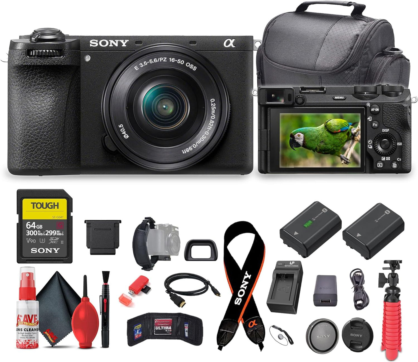 Sony a6700 Vlogger Camera Bundle | Clear Shots Anywhere!