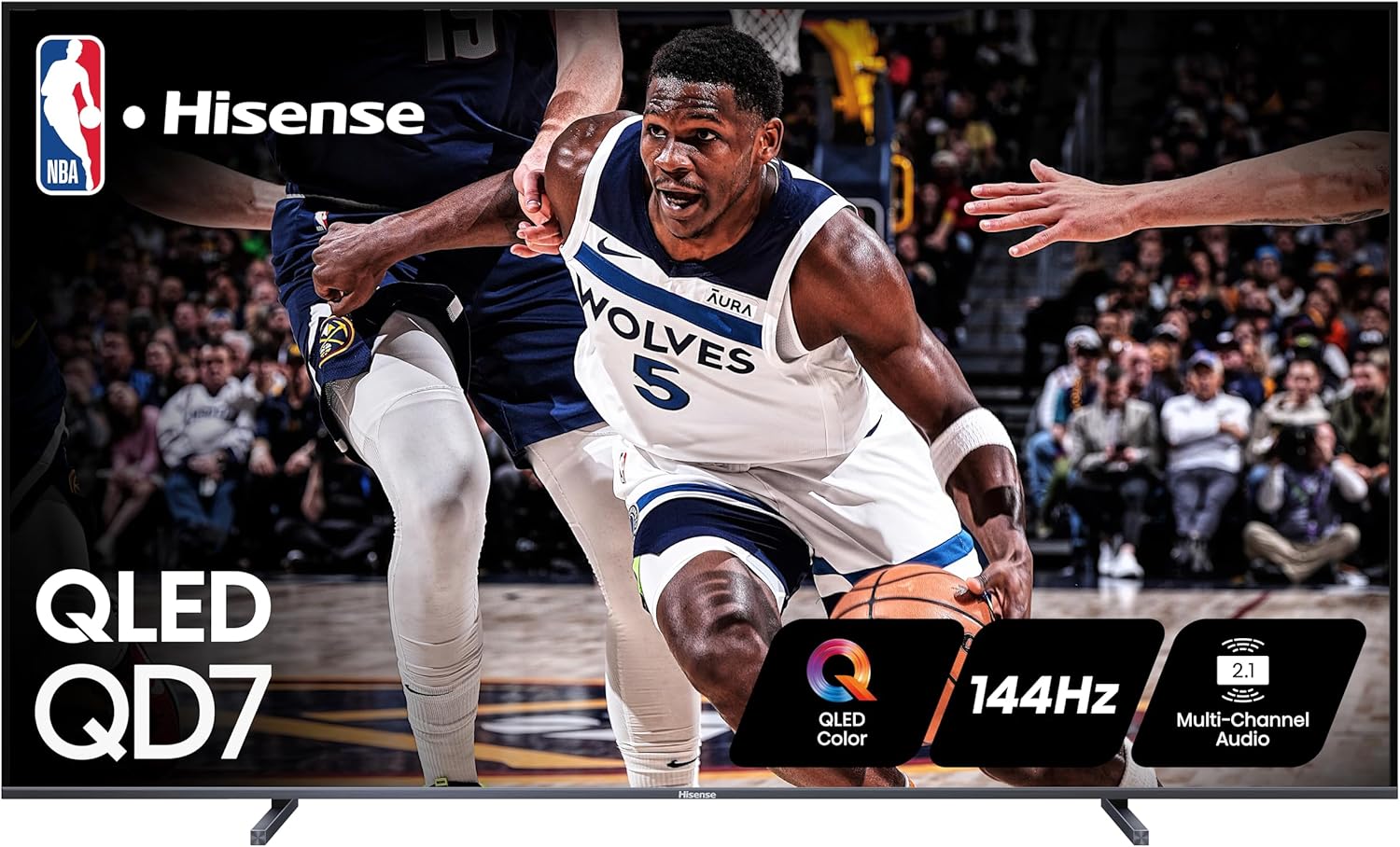Hisense 100 QD7 Series QLED 4K 144Hz TV