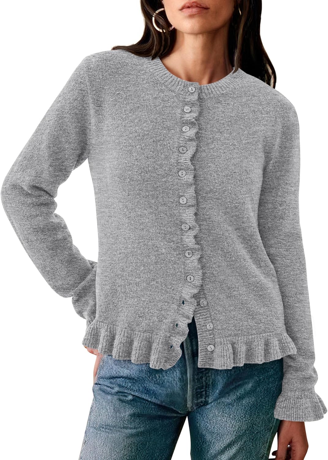PRETTYGARDEN Womens Fall Button Down Cardigans for Cozy Style