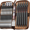 Nicpro 33PCS Black Metal Mechanical Pencil Set - Complete Artist Kit