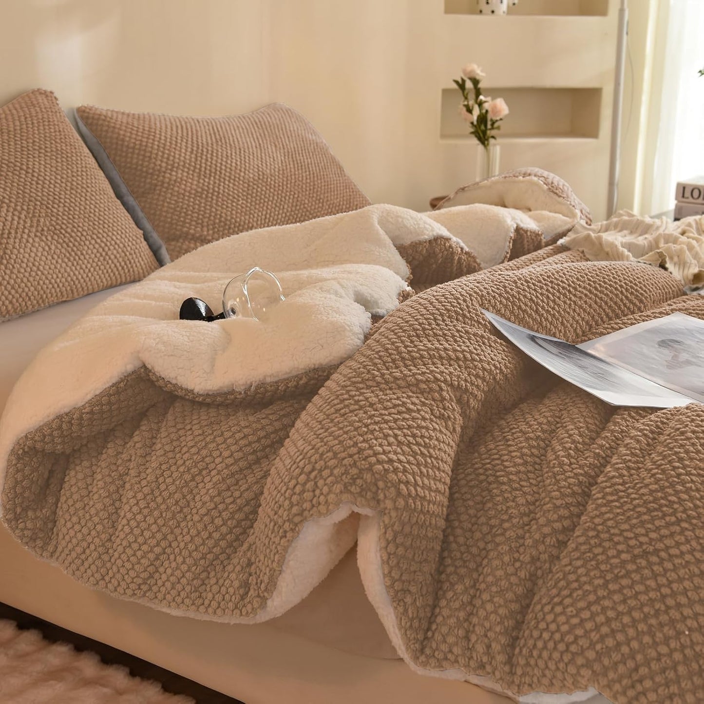 3D Jacquard Design Comforter Set for Luxurious Cozy Bedding