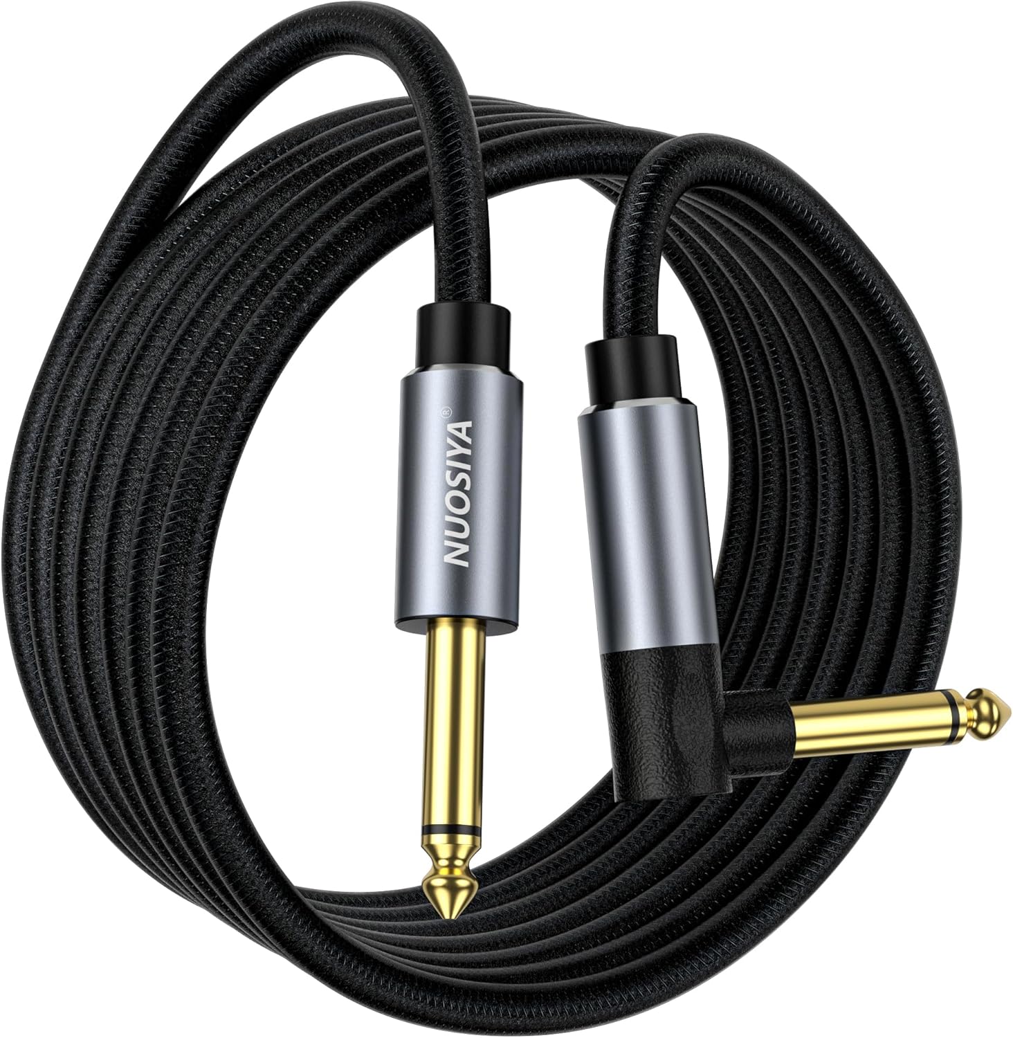 NUOSIYA 20ft Pro Guitar Cable - Clear Tone!