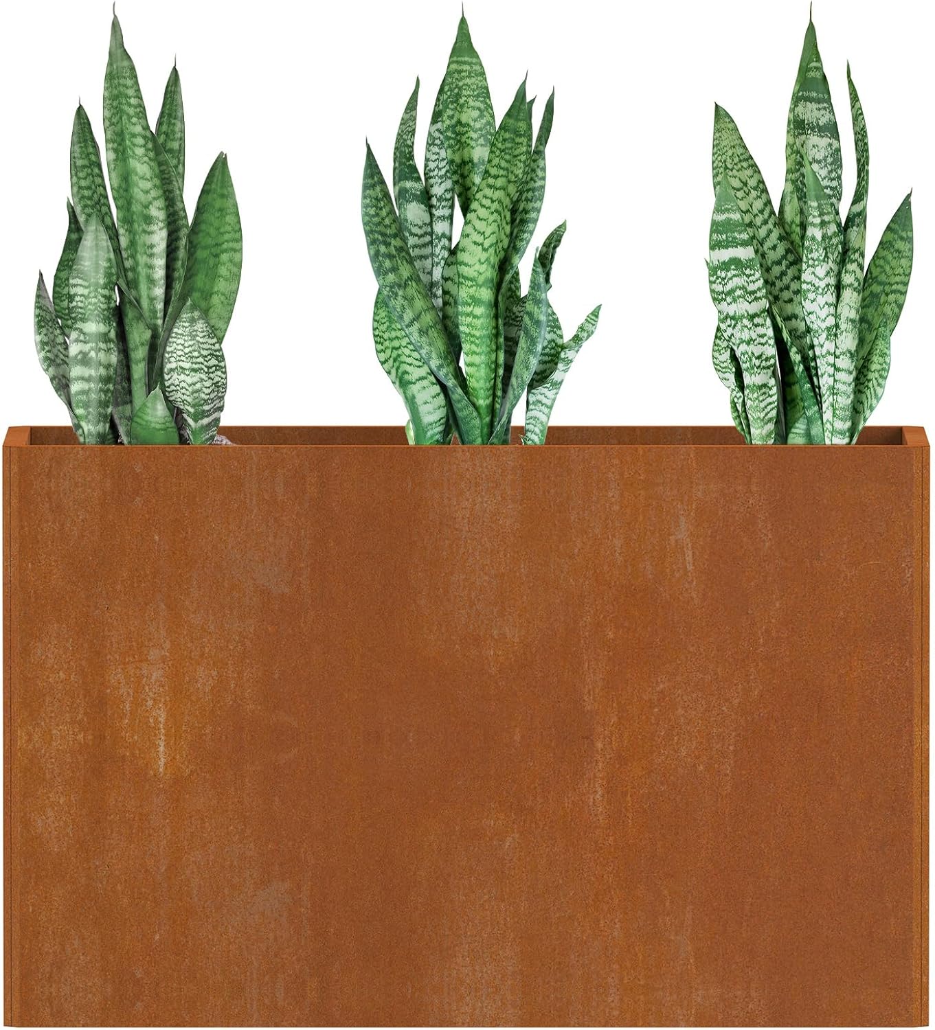 Cor Ten Steel Planters for Garden and Patio - Rustic Design
