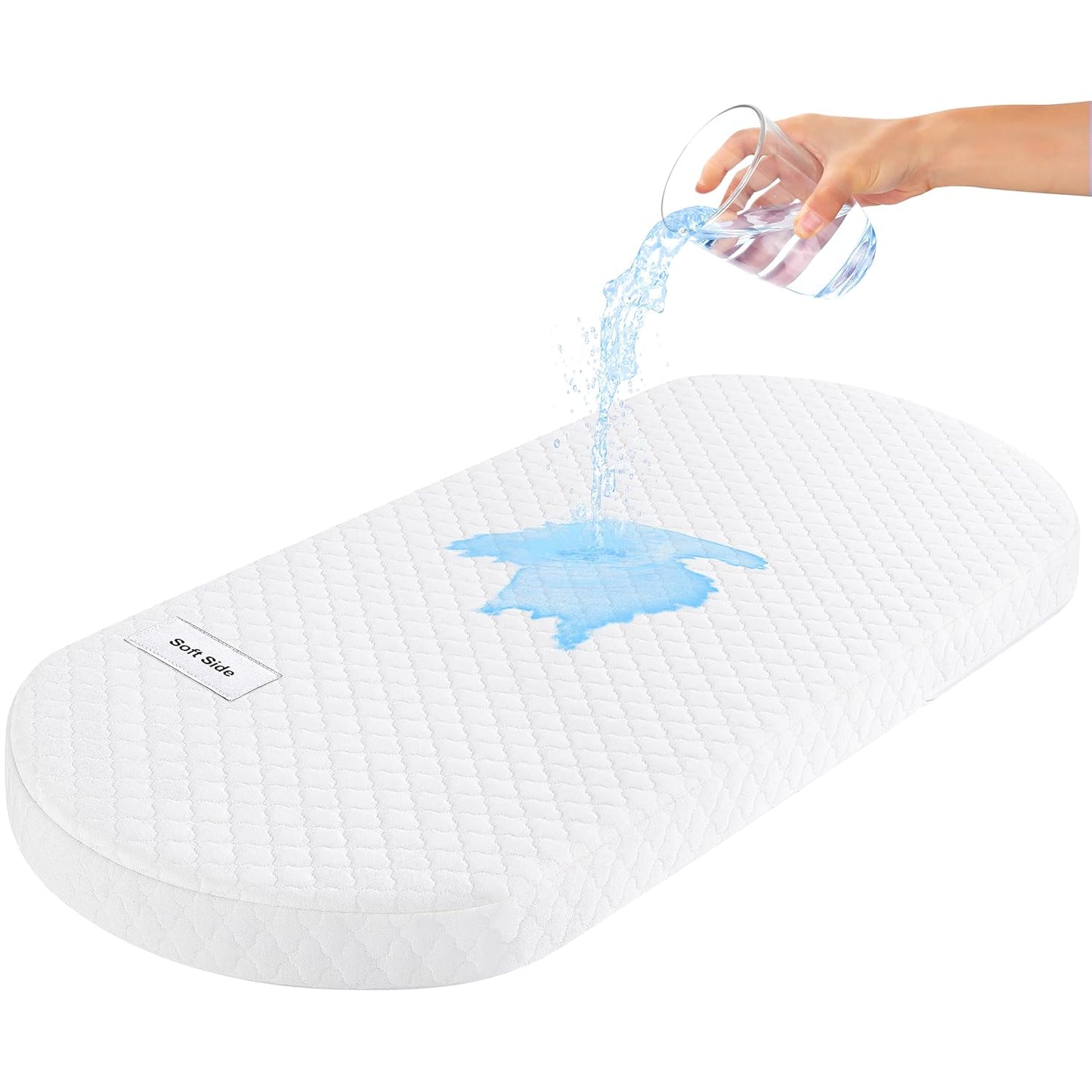Pro Goleem Baby Bassinet Mattress Pad for Comfort and Safety