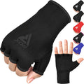 Boxing Hand Wraps Inner Gloves Half Finger Bandages - Breathable Fit