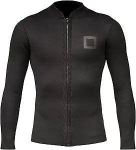 Surf Squared Mens Wetsuit Top Jacket for All Watersports Fun
