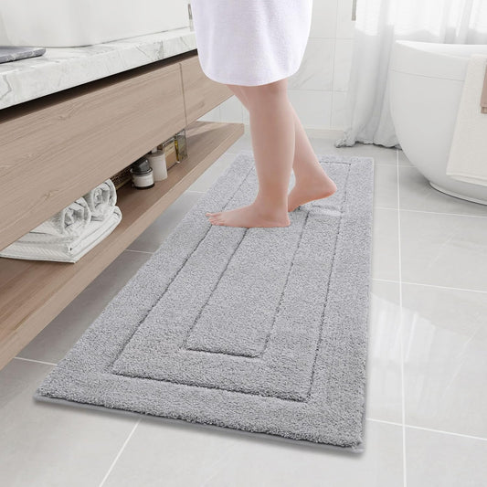 Soft and Absorbent Microfiber Bath Rugs for Luxurious Comfort