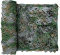 LOOGU Woodland Camo Netting 6.5 x 10ft to 20 x 20ft - Versatile
