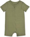 Gerber Baby Butter-Soft Romper: Eucalyptus Comfort