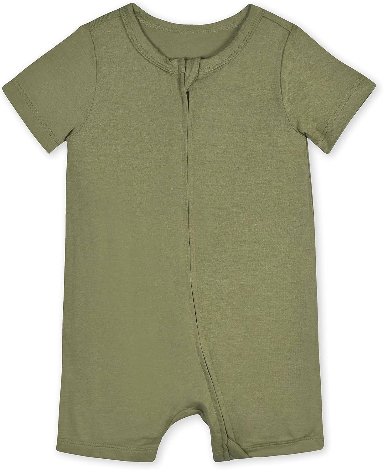 Gerber Baby Butter-Soft Romper: Eucalyptus Comfort