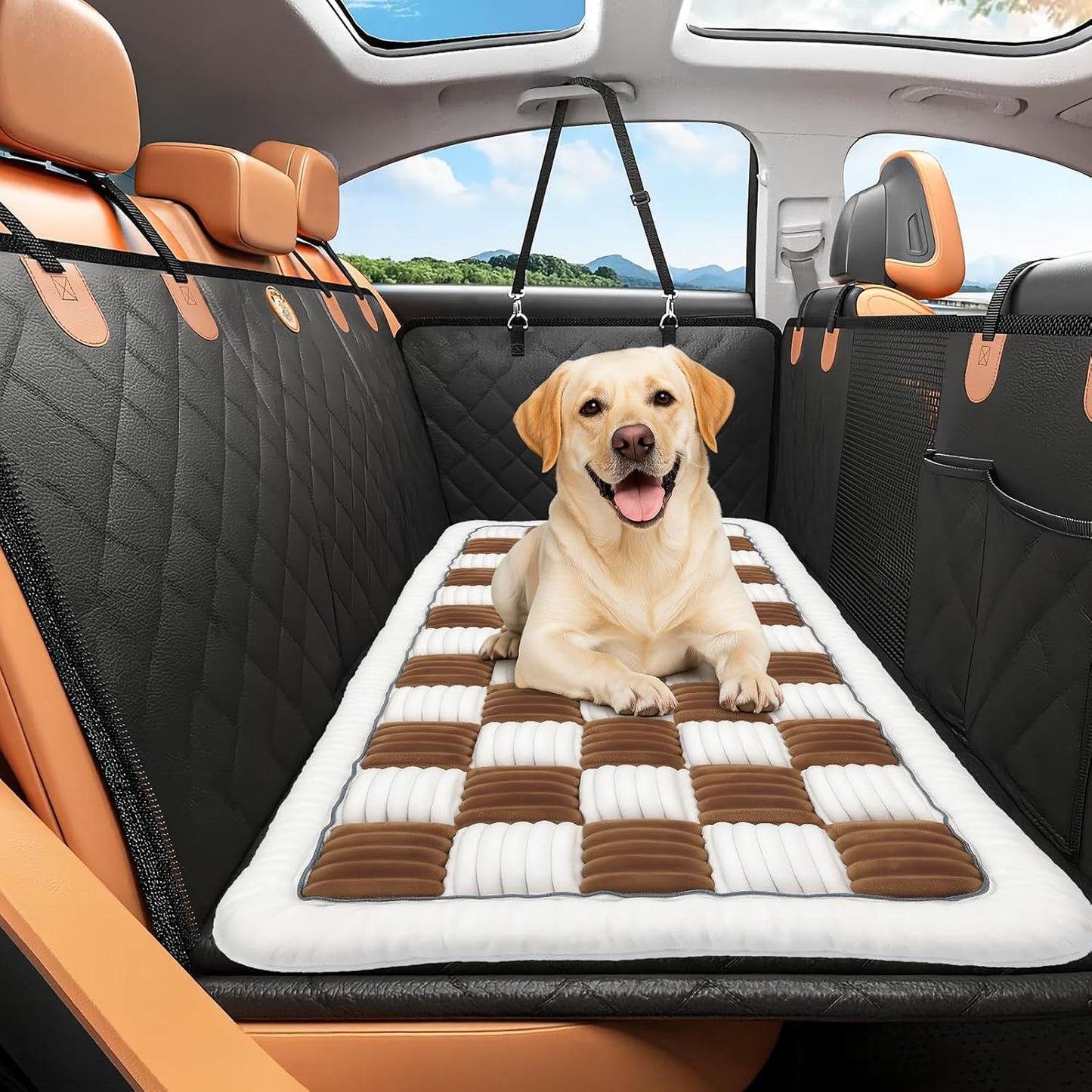 Non-Slip Dog Bed Mat for Car - Comfortable Pet Seat Cover
