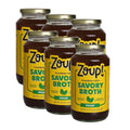 Savory Broth by Zoup! Vegan Veggie Broth - 6-Pack (32 oz)