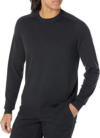 Men's Regular-Fit Merino Wool Crewneck Sweater - Tall Sizes