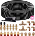 100FT 1/4 Air Hose Brass Fittings Kit - Complete DOT Push-to-Connect