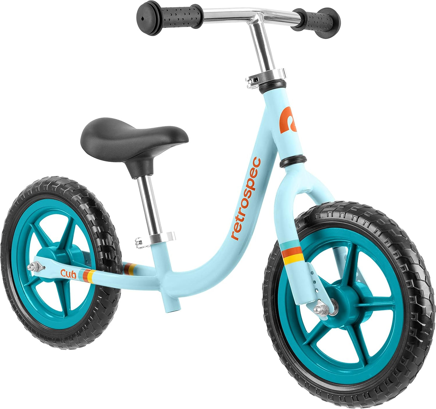 Retrospec Cub Toddler 12in Balance Bike for Early Learning Fun