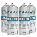 Polar Clear Leak Fix Spray - Waterproof Roof Sealant 4x13.5fl oz