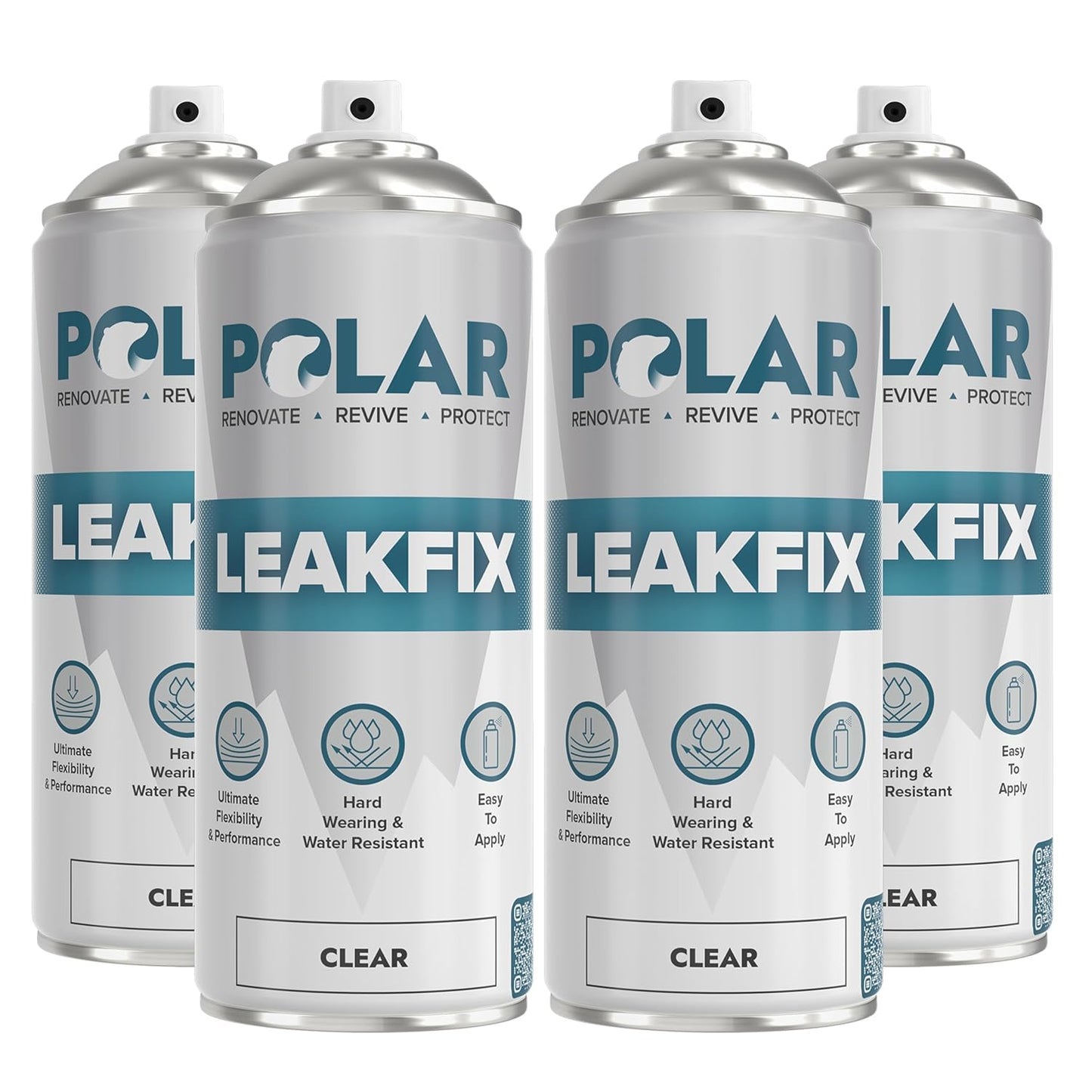 Polar Clear Leak Fix Spray - Ultimate Waterproof Roof Sealant