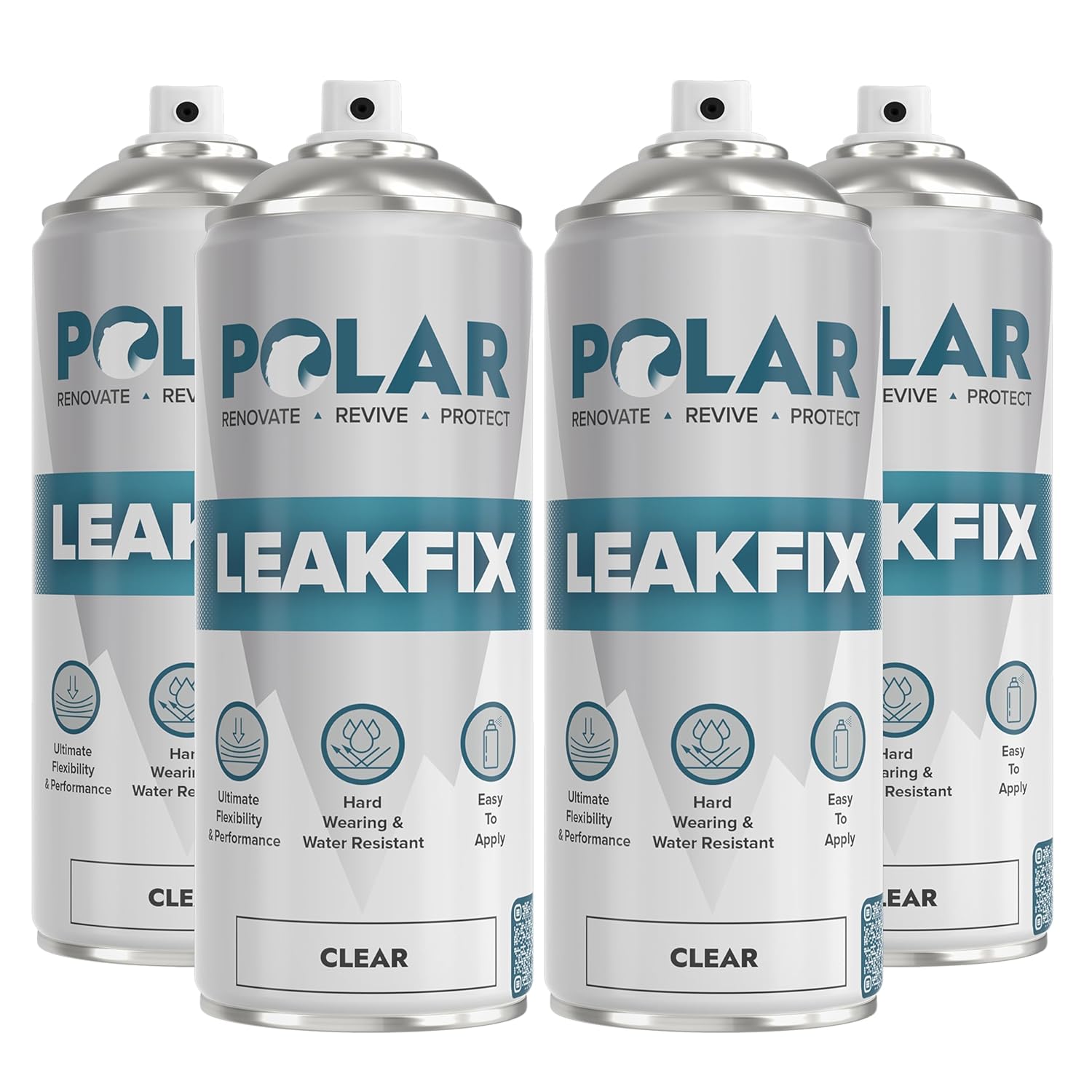 Polar Clear Leak Fix Spray - Ultimate Waterproof Roof Sealant